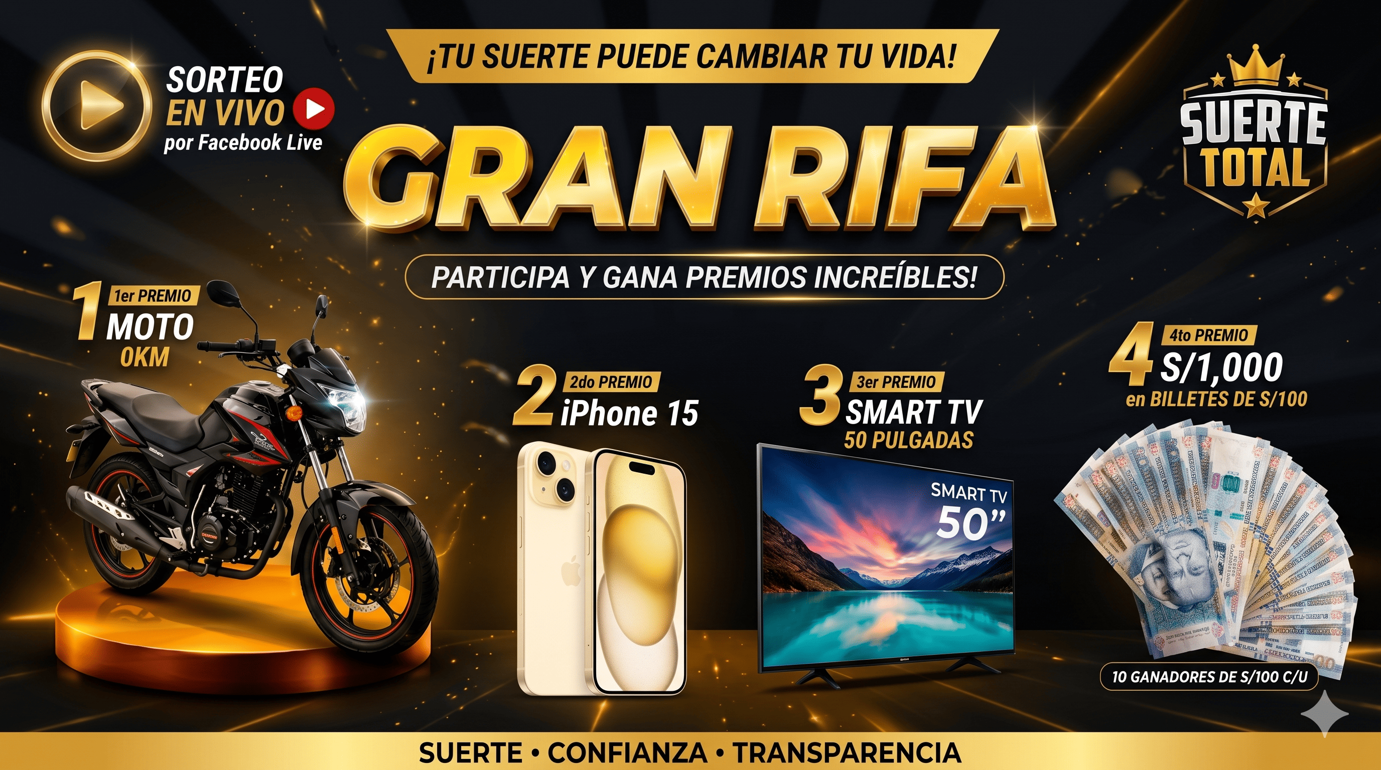 Gran Sorteo — 30 de Julio